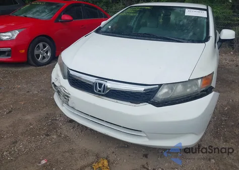 2012 Honda Civic Lx from USA, damaged, VIN 19XFB2F52CE065740